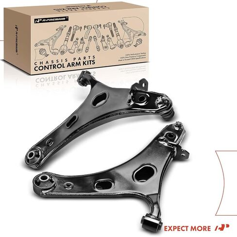 A-Premium 2 × ذراع التحكم السفلي الأمامي مع وصلة كروية وبطانة، متوافق مع Subaru Forester 2014 2015 2016 2017 2018 in Saudi Arabia