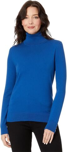 Tommy Hilfiger Women's Lightweight Turtleneck Solid Sweater in Saudi Arabia