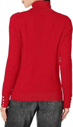 Tommy Hilfiger Women's Lightweight Turtleneck Solid Sweater in Saudi Arabia