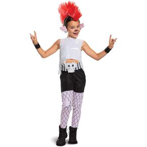 Disguise Girl's Trolls World Tour Deluxe Barb Costume