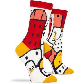 Funny Socks, Women's Novelty Crew Socks, Cool Fun Socks for Women Novelty Gifts (women's shoe size 5-10) W419-A