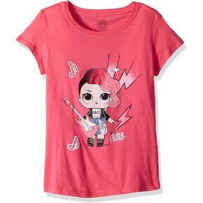 L.O.L. Surprise! Girls' Little Glee Club Rocker Short Sleeve T-Shirt