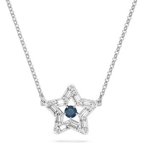 SWAROVSKI Stella Necklace, Earrings, and Bracelet Crystal Jewelry Collection, Rhodium Tone Finish