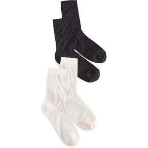 Women's Classic Rib Socks - 2 Pack Offering