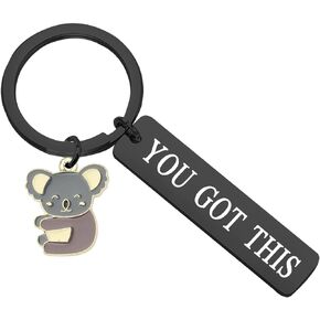 BNQL Koala Keychain Koala Bear Gifts Koala Lover Gifts Cute Koala Gifts Inspirational You Got This Inspirational Gifts