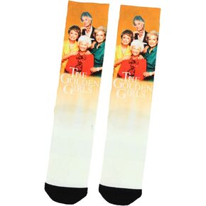 Bioworld The Golden Girls Character Photo Adult Sublimated Crew Socks