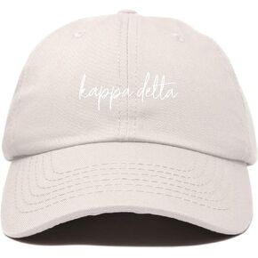 DALIX Kappa Delta Cursive Sorority Hat Womens Embroidered Cap