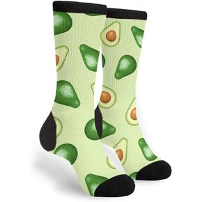 3d Pizza Pepperoni Fun Colorful Novelty Graphic Crew Tube Socks For Men Women