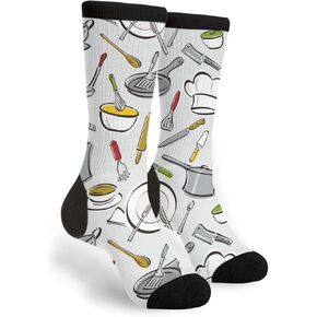 جوارب Jedenkuku Novelty Fun Crew Socks مريحة للرجال والنساء in Kuwait