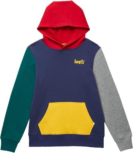 سترة بغطاء للرأس ذات ألوان متباينة للأولاد من Levi's® (للأطفال الكبار) in Saudi Arabia