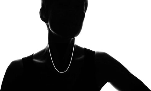 مجوهرات فيرونا من الفضة الإسترليني 1 ملم سلسلة ثعبان مستديرة إيطالية - سلسلة من الفضة الإسترليني للمعلقات (16-30) in Kuwait