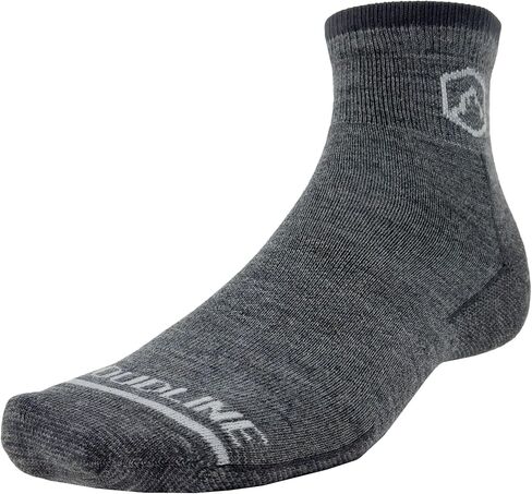 CloudLine - Merino Wool Socks for Men and Women, Wool Running Socks - Full Cushion, Anti-Blister & Moisture Wicking - 1 Pair in Saudi Arabia