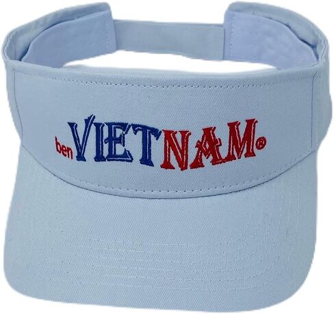 Vietnamese-American Fashion Sun Visor Vietnam Veteran Traveling Biden Hat Fan White in Saudi Arabia