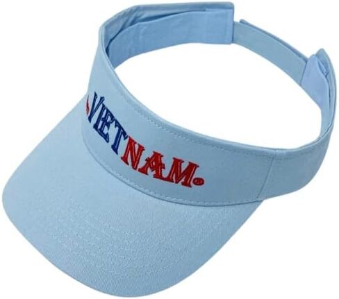 Vietnamese-American Fashion Sun Visor Vietnam Veteran Traveling Biden Hat Fan White in Saudi Arabia