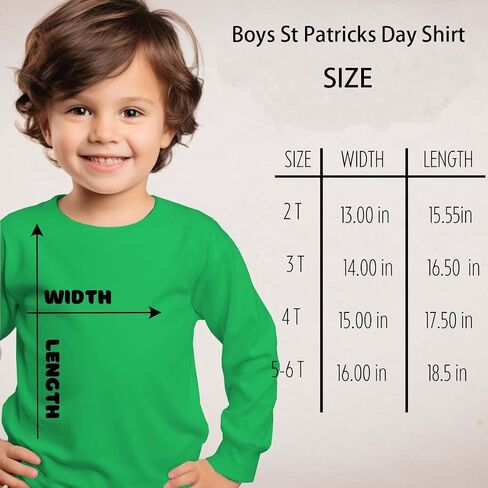 St Patricks Day Shirt for Boys Girls Truck Dinosaur Shamrock Irish T-Shirt Toddler Kids Long Sleeve Raglan Tees Tops in Saudi Arabia