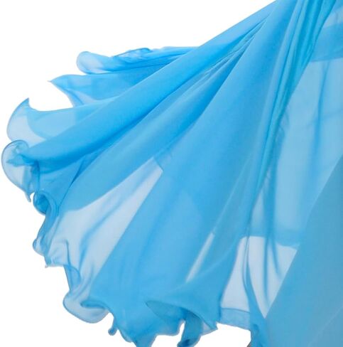 ROYAL SMEELA Women's Skirt Belly Dance Costume for Women Dancing Dress High Split Beach Ruffle Bellydance Skirts Red in Saudi Arabia