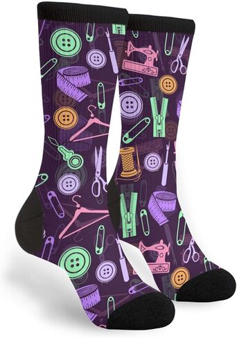 جوارب Jedenkuku Novelty Fun Crew Socks مريحة للرجال والنساء in Kuwait