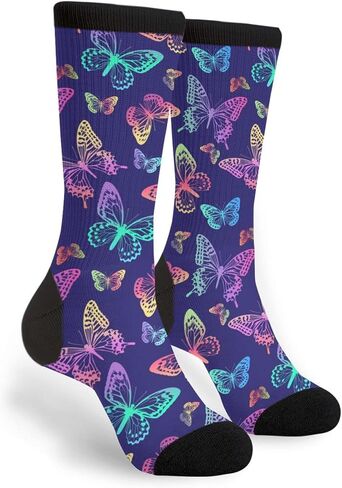 جوارب Jedenkuku Novelty Fun Crew Socks مريحة للرجال والنساء in Kuwait