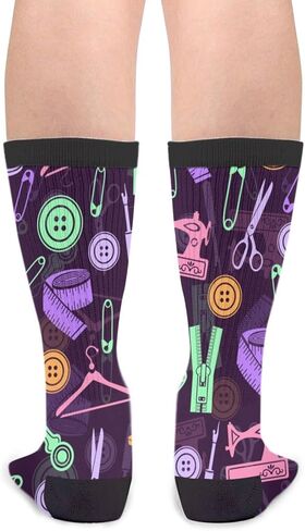 جوارب Jedenkuku Novelty Fun Crew Socks مريحة للرجال والنساء in Kuwait