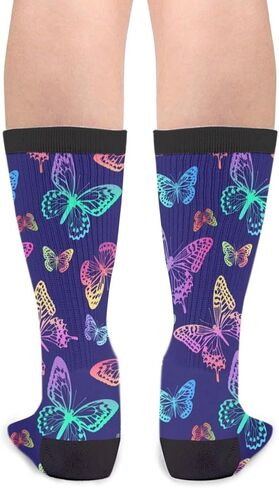جوارب Jedenkuku Novelty Fun Crew Socks مريحة للرجال والنساء in Kuwait