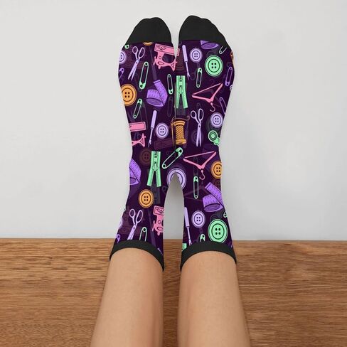 جوارب Jedenkuku Novelty Fun Crew Socks مريحة للرجال والنساء in Kuwait