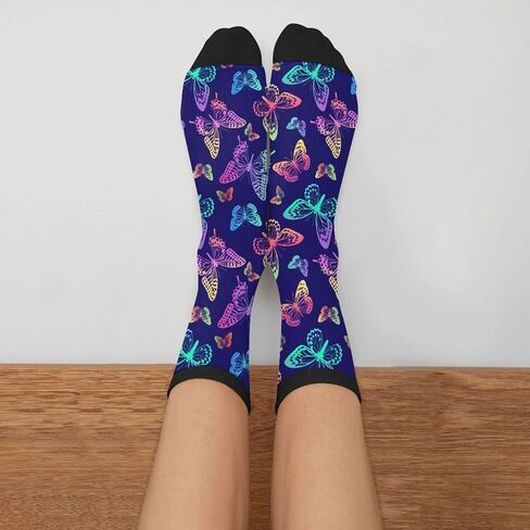 جوارب Jedenkuku Novelty Fun Crew Socks مريحة للرجال والنساء in Kuwait