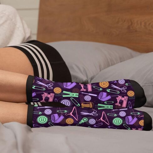 جوارب Jedenkuku Novelty Fun Crew Socks مريحة للرجال والنساء in Kuwait