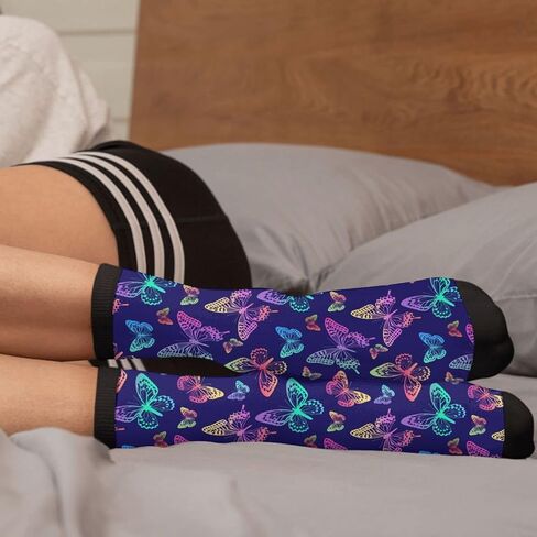 جوارب Jedenkuku Novelty Fun Crew Socks مريحة للرجال والنساء in Kuwait