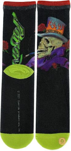 ooohyeah Men's Novelty Crew Socks, Music Lover Music Band Fun Socks, Funny Crazy Cool Socks in Kuwait
