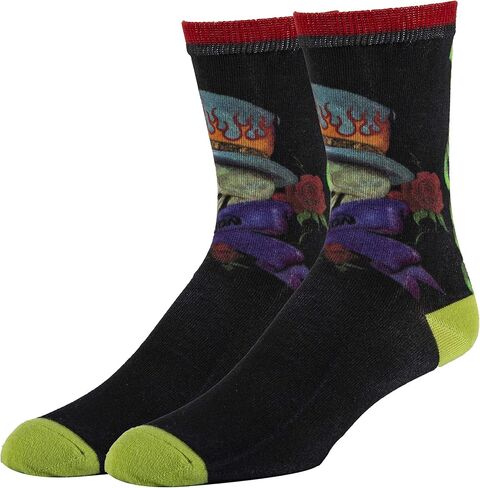ooohyeah Men's Novelty Crew Socks, Music Lover Music Band Fun Socks, Funny Crazy Cool Socks in Kuwait