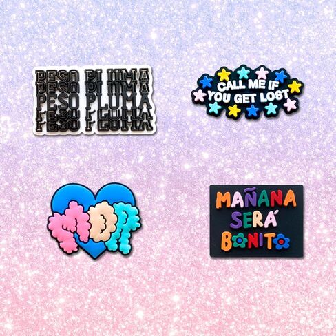 35PCS Singer Shoe Decoration Charms for Croc Clog Sandals, Fashion Music Singer Shoe Accessories Charms for Adult Teen Party Gifts, Non-Precious Metal, No Gemstone in Kuwait