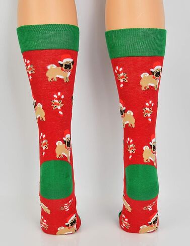 جوارب ARAD المبتكرة للرجال والنساء، ملابس عيد الميلاد المجنونة للكلاب in Kuwait