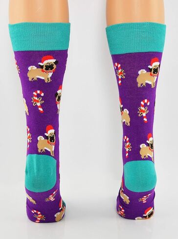 جوارب ARAD المبتكرة للرجال والنساء، ملابس عيد الميلاد المجنونة للكلاب in Kuwait