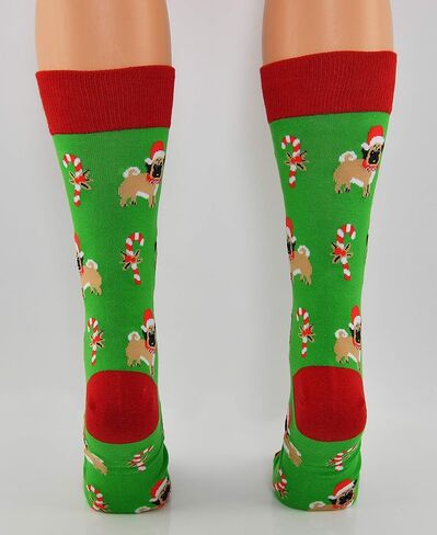 جوارب ARAD المبتكرة للرجال والنساء، ملابس عيد الميلاد المجنونة للكلاب in Kuwait