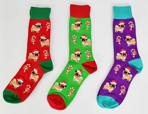 جوارب ARAD المبتكرة للرجال والنساء، ملابس عيد الميلاد المجنونة للكلاب in Kuwait