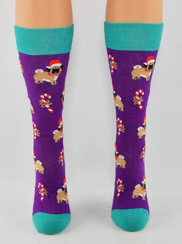 جوارب ARAD المبتكرة للرجال والنساء، ملابس عيد الميلاد المجنونة للكلاب in Kuwait