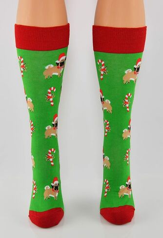 جوارب ARAD المبتكرة للرجال والنساء، ملابس عيد الميلاد المجنونة للكلاب in Kuwait