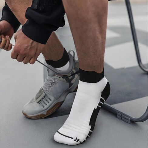 Running Socks Breathable Athletic Socks,Cushion Ankle Socks For Men And Women 6pairs in Saudi Arabia