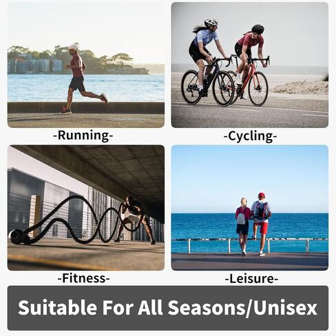 Running Socks Breathable Athletic Socks,Cushion Ankle Socks For Men And Women 6pairs in Saudi Arabia