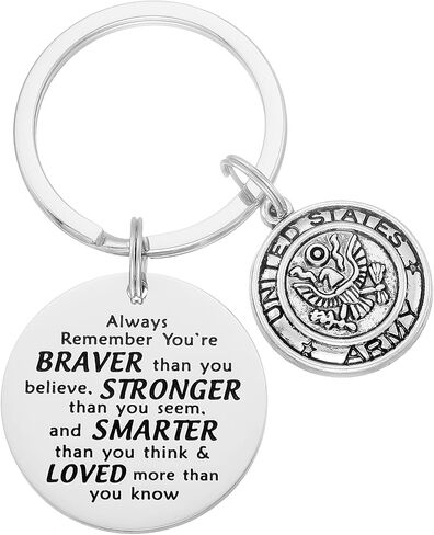 Kivosliviz الجيش المفاتيح هدايا للجنود نشر سلاسل المفاتيح للرجال هدايا النشر العسكري لصديقها الجيش المفاتيح in Kuwait