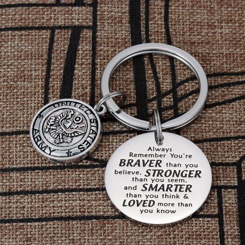 Kivosliviz الجيش المفاتيح هدايا للجنود نشر سلاسل المفاتيح للرجال هدايا النشر العسكري لصديقها الجيش المفاتيح in Kuwait