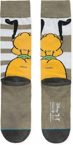 Stance Mens Pluto Socks Grey M in Saudi Arabia