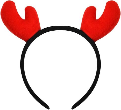 Deer Antler Headband for Men Women Cosplay Accessories for Adult Kids Reindeer Headband Deer Horns Ears Elk Headband Hairband Headpiece Xmas Christmas Costume Accessories Hair Decorations Ornaments in Saudi Arabia