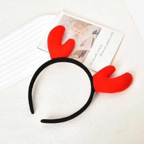 Deer Antler Headband for Men Women Cosplay Accessories for Adult Kids Reindeer Headband Deer Horns Ears Elk Headband Hairband Headpiece Xmas Christmas Costume Accessories Hair Decorations Ornaments in Saudi Arabia