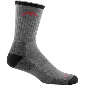 Darn Tough Men's Coolmax Micro Crew Cushion (1931) / Boot Socks Full Cushion Merino Wool (1932) - 6 Pack