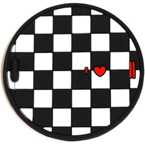 1 Peace of Soft Silicone Cup Holder Mat Coaster for Mini Cooper R50 R52 R53 R61 R60 R55 R56 R57 R58 R59 F54 F55 F56 F57 F60 Clubman Countryman,1 pcs,2.56 in,Union Jack