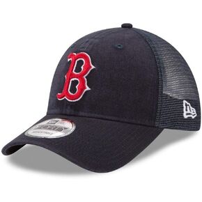 Boston Red Sox New Era 9Forty MLB "Trucker Washed" Adjustable Hat