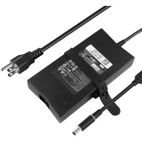 19.5V 7.7A 150W 130W AC Charger Adapter for Dell DA150PM100-00 Alienware M14X R2 P18G P18G002 Alienware 14 R1 XPS 17 L701X L702X Inspiron One 2320 150W Laptop Supply Cord