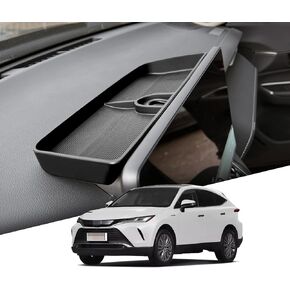 Dashboard Storage Tray Compatible with Toyota Venza 2021-2024 Center Console Display Hidden Box Behind Screen, Car Accessories Silica gel Center Console Organizer