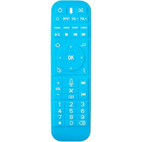 Original S5 Max Remote Control RC-200, Compatible with S3, S4PRO, and S5PRO (Excluding Voice Functionality for S3 and S4PRO) + Blue Soft Protetive Cover Case